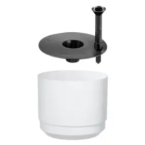 PAULINA Selvvandingspotte Ø20 cm - hvid - DIVERSE