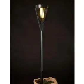 DACORE Solarfakkel 12 LED 3-in-1 69 cm - sort - HAVELAMPER