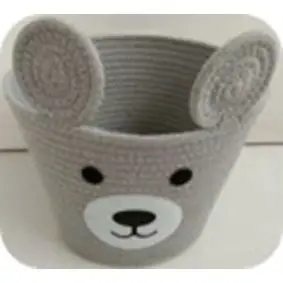 DACORE Kurvesæt med øre 3 stk - grå - DIVERSE