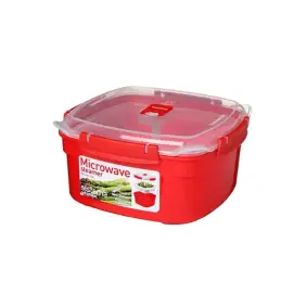 SISTEMA Mikroboks 2,4 liter - rød - TILBEHØR TIL MICROOVN