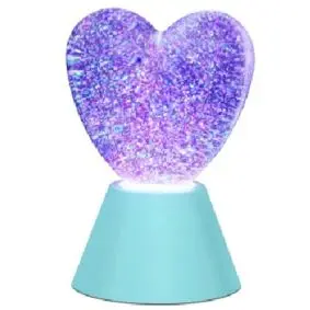 Hjerte glimmerlampe - DIVERSE