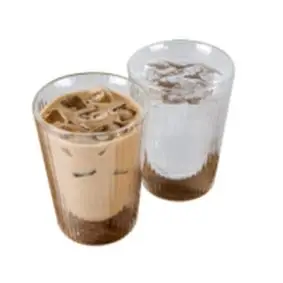 DAILY Termoglas med riller 2 stk - 35 cl - DRIKKEGLAS