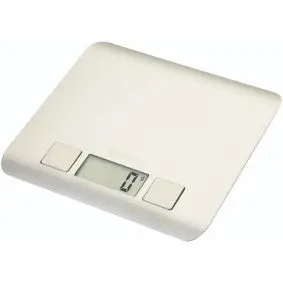 Køkkenvægt 5 kg firkantet - stål - VAFFELDAG