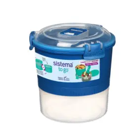 SISTEMA Lunch stack to go - blå - OPBEVARING