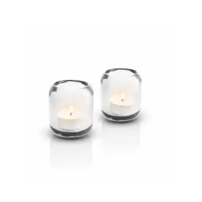 EVA SOLO Acorn fyrfadsstage 2 stk - klar - LYSESTAGER