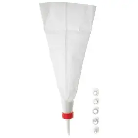 GASTROMAX Sprøjtepose - hvid - VAFFELDAG